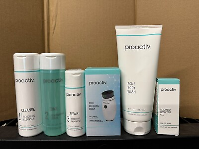 #ad FULL SIZE Proactiv Original 6 Piece 90 Day Kit Acne Treatment System EXP 10 2025 $27.99