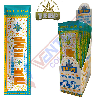 #ad TRUE H. Natural Organic Herbal Wraps MARGARITA Full Box 25 Pouch 2 per Pack $19.99