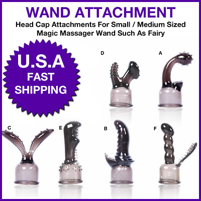#ad For 1.38quot; 1.77 Wand Head Magic Wand Attachment Massager Accessories Headgear US $13.98