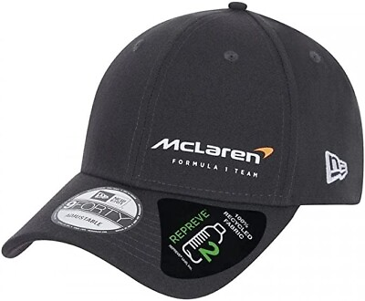 #ad New Era 9Forty McLaren Formula 1 F1 Racing Baseball Hat Dark Grey Authentic New $32.95