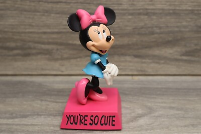 #ad The Disney Store Minnie Mouse You#x27;re So Cute Figurine Souvenir Collectible $22.98