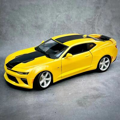 #ad 2016 Chevrolet Camaro SS Special Edition Diecast Boxed 1:18 Model Car Yellow $43.99