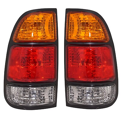 #ad Tail Light Lamp Assembly Set For 2000 06 Toyota Tundra Left and Right With Bulb $42.92