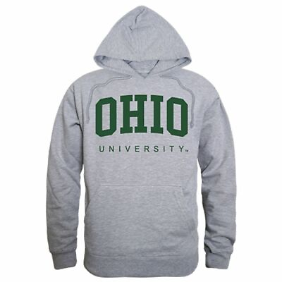 #ad Ohio University Game Day Hoodie Sweatshirt Heather Grey $46.95