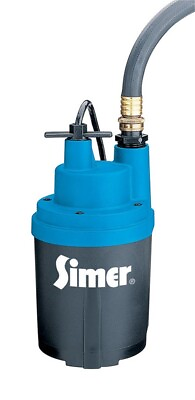 #ad Simer 2330 03 1 4 HP Automatic On Off Smart Geyser Utility Pump 1600 gal. $182.40