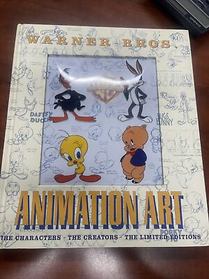 #ad WARNER BROS. ANIMATION ART By Warner Brothers amp; Will Friedwald Hardcover *NEW* $110.00