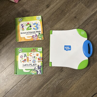 #ad Leap Start Leap Frog Interactive Learning System Book Reader W Books amp; Stylus $27.99