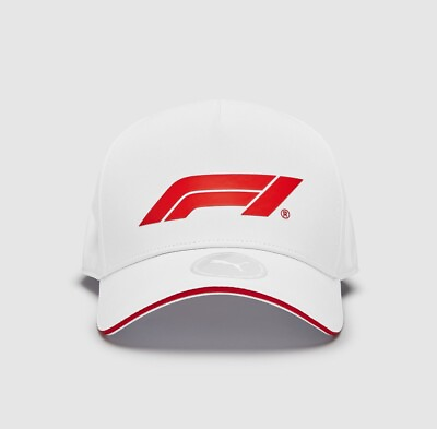 #ad Puma Logo F1 Motorsport Unisex White Cap $29.99
