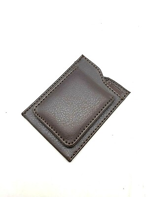 #ad Mad Style Mad Man Money Clip Wallet Money Gear in Brown Leather $28.00