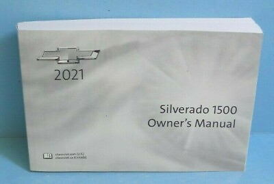 #ad 21 2021 Chevrolet Silverado 1500 owners manual $24.85
