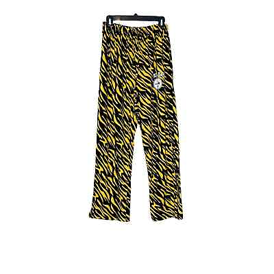 #ad Reebok Steelers yellow black print pull on pants size medium $20.00