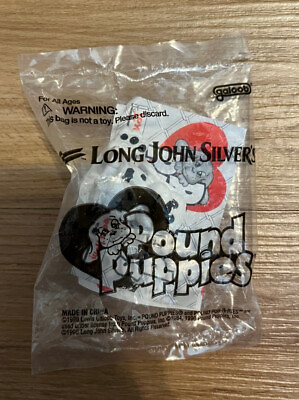 #ad Long John Silver#x27;s Pound Puppies Vintage Sealed in Bag $5.00