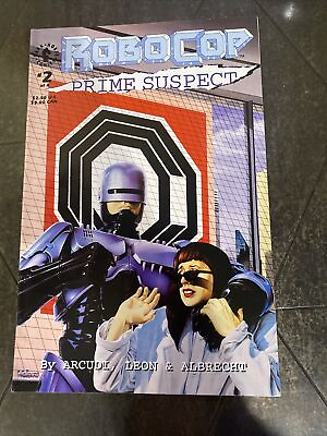 #ad ROBOCOP : PRIME SUSPECT #2 Dark Horse Comics 1992 $9.99