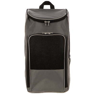 #ad TrustyPup Medium Cat amp; Dog Travel Pet Backpack Gray 16 lb Limit $28.97