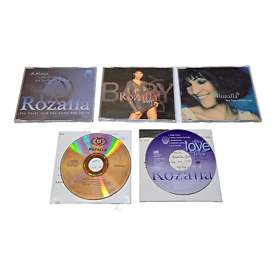 #ad Rozalla CD Singles Bundle x5 This Time I Found Love Are You Ready To Fly Baby GBP 14.99