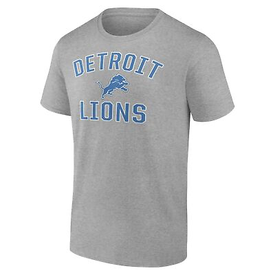 #ad Men#x27;s Detroit Lions T Shirt Detroit Lions T Shirt Sport Grey S 5XL Fast Delivery $10.99