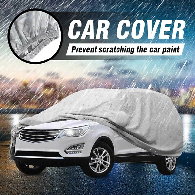 Waterproof Full Car SUV Cover Outdoor UV Snow Dust Rain Resistant Protection US $26.41