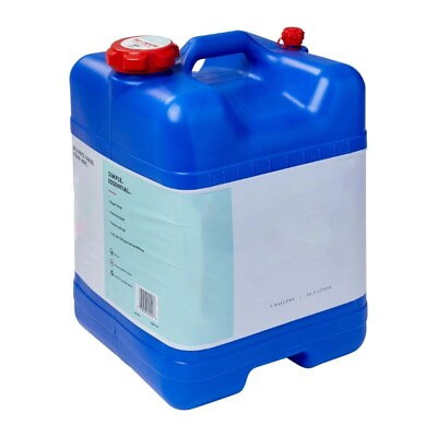 #ad 7 Gallon Rigid Water Container Blue 11.25 Inch x 11.0 Inch x 15.25 Inch $14.91