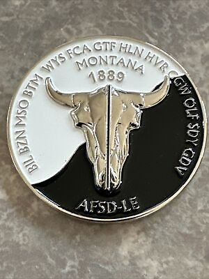 #ad MT Federal Air Marshal Challenge Coin $14.99