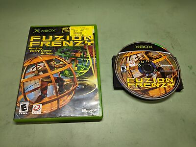 #ad Fuzion Frenzy Microsoft XBox Disk and Case $8.49