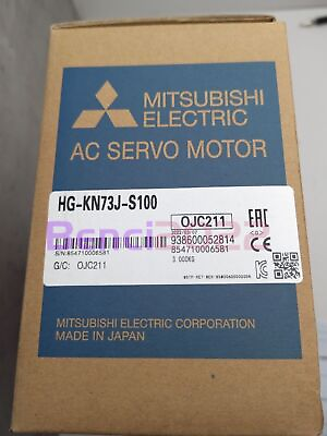 #ad New Mitsubishi HG KN73J S100 Servo Motor HGKN73JS100 New In Box $330.00