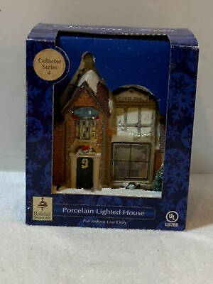 #ad 1995 Victoria Falls Collectible Porcelain “FLOWER SHOP” Collector Series 4 $17.50