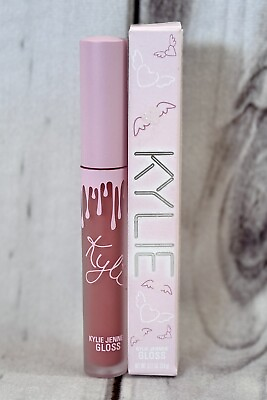#ad NIB Kylie Jenner Cosmetics Birthday Ltd Edition Lip Gloss quot;Cupcakequot; Pink Nude $22.99