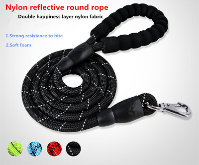 #ad #ad Pet Product Dog Supplies 13mm 59quot; Nylon Round Rope Reflective Leash Dog Leashes $15.11