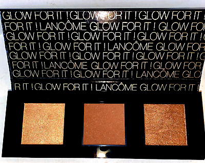 #ad LANCOME GLOW FOR IT HIGHLIGHTER PALETTE #05 Sunkissed Glow BRONZEGOLD amp; TERRA $34.99