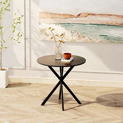 #ad Modern Cross Leg Round Dining Coffee Table $104.73