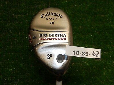 #ad Callaway Big Bertha Heavenwood 20* 3 Hybrid RCH 75 Senior Graphite $34.55