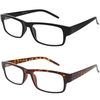 #ad Fashion Retro Unisex Mens Womens Clear Lens Rectangle Nerd Geek Glasses Eyewear $10.99