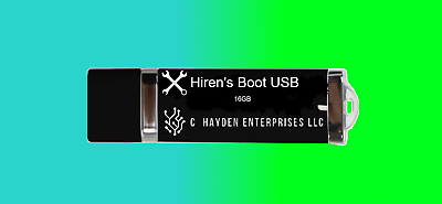 #ad Hiren#x27;s Boot 2024 USB Drive Repair Diagnostics User Password Reset Recovery $11.99