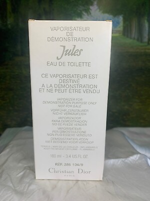 #ad JULES BY CHRISTIAN DIOR 100ML CLASSIC EDT SPRAY NEW WITH BOX $397.50