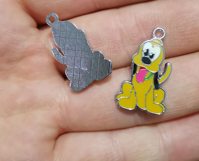 #ad lot 50pcs cartoon dogs Metal Charm Pendant DIY Jewelry Making $23.00