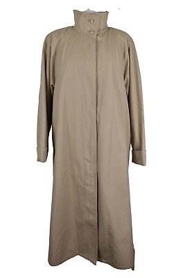 #ad LONDON FOG Beige Trench Coat size 10 PET Womens Outerwear Outdoors Womenswear GBP 34.00
