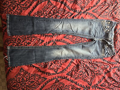 #ad Womans Dark Miss Me Jeans. Size 23 $26.00