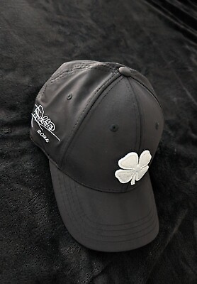 #ad New Tony Robbins Blessed Limited Edition Live Lucky Black Clover Hat RARE 2024 $375.00