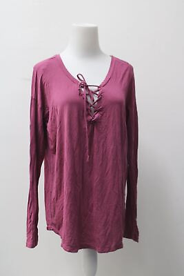 #ad Pink Super Soft Women#x27;s Top Pink S Pre Owned $6.99