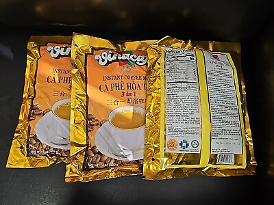 #ad Vinacafe 3 In 1 Instant Vietnamese Coffee Mix 20 Sachets x 20g Pack of 3 $19.50