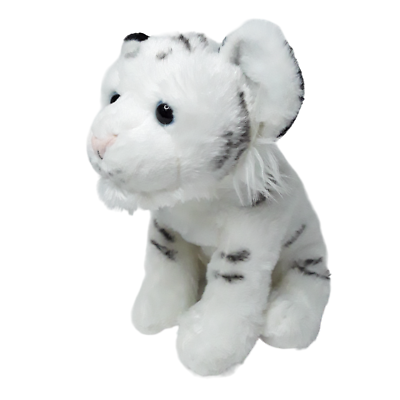 #ad Wild Republic White Tiger Plush 12quot; Sitting Bengal Stuffed Animal $19.99