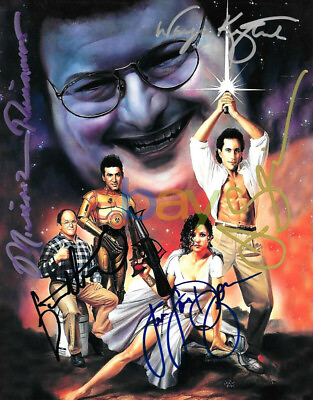 SEINFELD Rare Cast Autographed Signed Star Wars Themed 8x10 Picture reprint $9.48