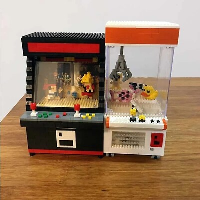 #ad ZRK Mini Blocks Cartoon Building Toy Fighter Game Machine Model UFO Cather... $29.99