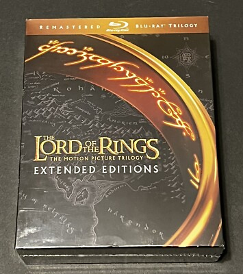 #ad The Lord of the Rings: The Motion Picture Trilogy Extended Editions Blu ray $40.87