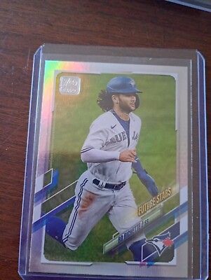 #ad 2022 Topps #310 Bo Bichette Silver Foil Parallel 2nd Year $2.00
