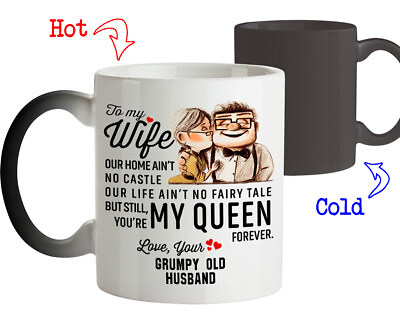 #ad Coffee Mug Romantic Anniversary Love Gift For Wife You#x27;re my Queen Forever $31.01