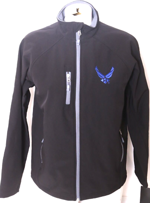 #ad NEW USAF U.S. Air Force Falcons Top of the World Pocket Full Zip Jacket Womens S $33.98