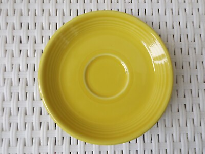 #ad Fiestaware Marigold orange 6 inch saucer discontinued 2012 $10.00