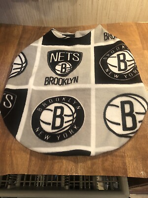 #ad Brooklyn Nets Dog Fleece Coat $27.00