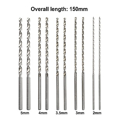 #ad Professional Grade HSS Drill Bits 10 Pack Suitable for Electric Drills $15.06